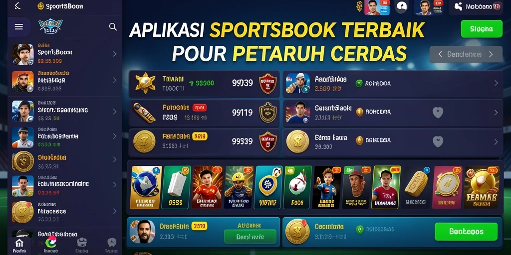 Tampilan menarik dari aplikasi Sportsbook 9939 saat beraksi.