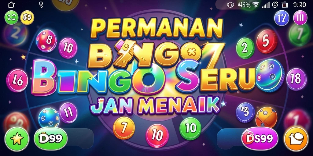 Tampilan gameplay seru Bingo dari DS99 dengan grafis menarik.