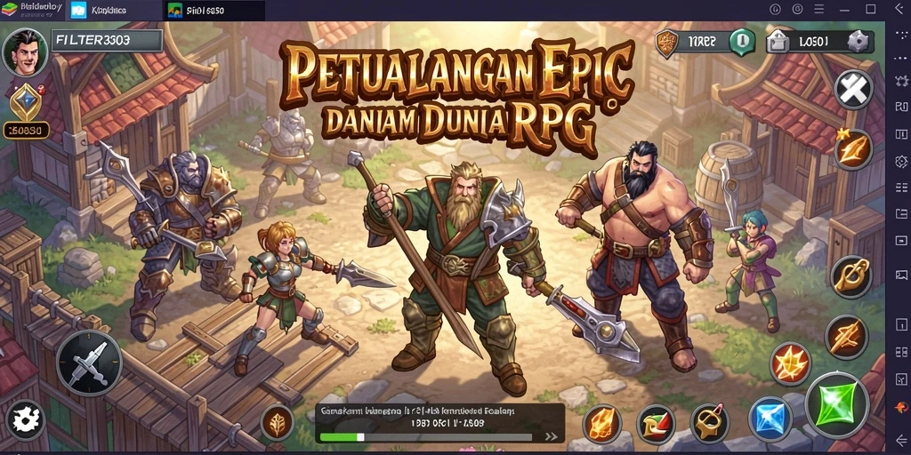Tampilan gameplay <strong>FILTER303</strong> yang menarik dan penuh aksi.