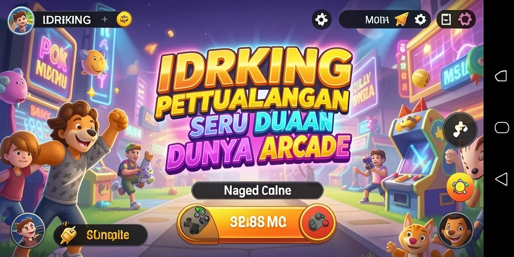 Screenshot gameplay IDRKING yang menampilkan keseruan saat bermain.