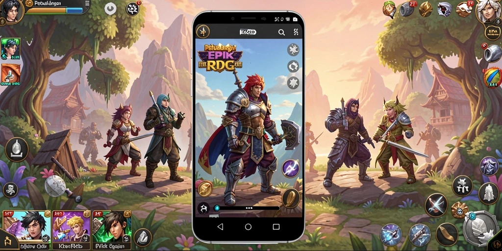 Tampilan gameplay yang menarik di <strong>KKRP</strong>, aksi seru di dunia RPG.