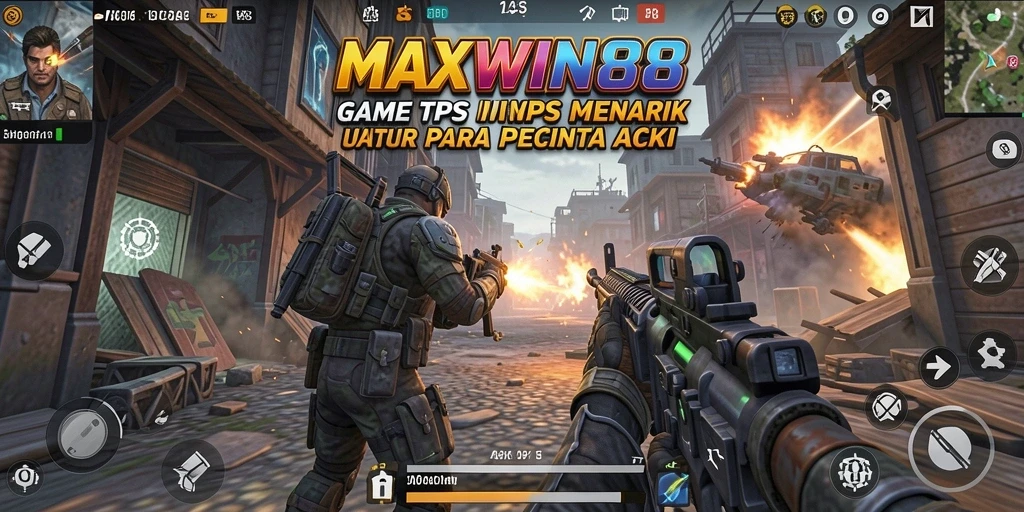 Tampilan gameplay seru MAXWIN88 yang menegangkan.